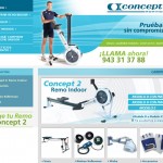 Maquinas de remo Concept 2